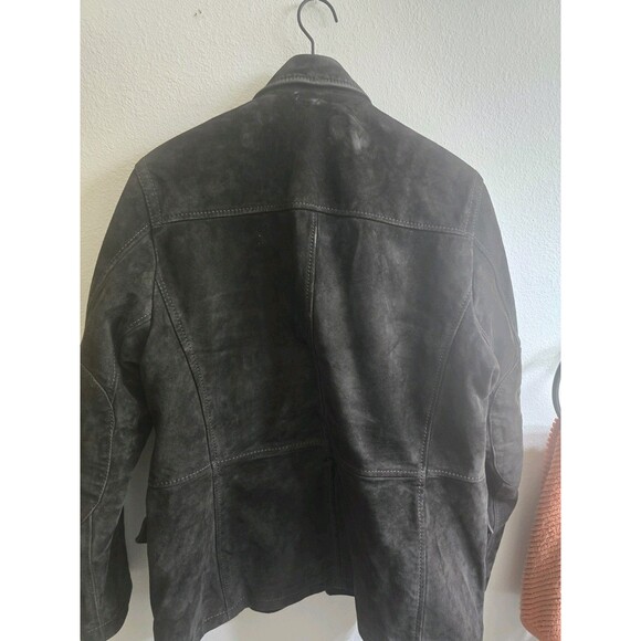 Compagnia delle Pelli Suede Jacket Dark Brown for Men Size Medium Made in Italy - Picture 16 of 16